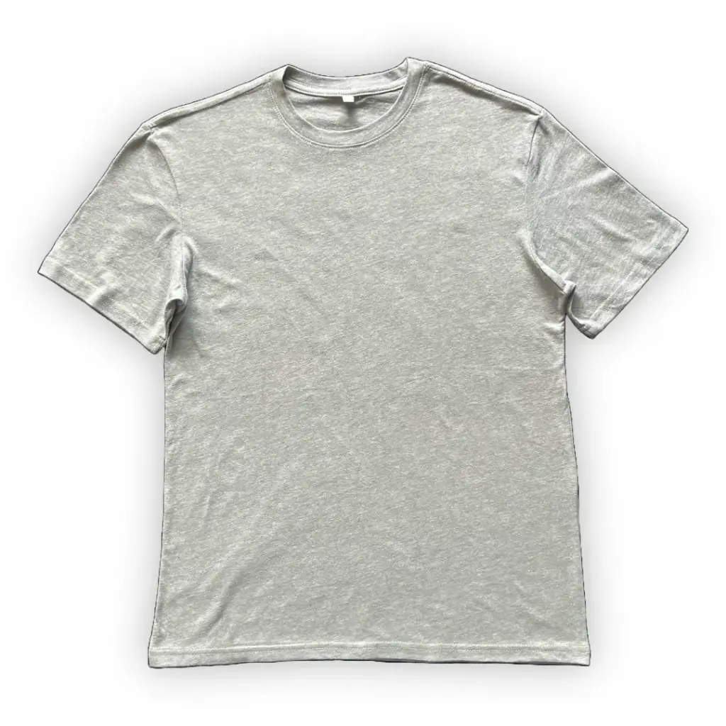 Eco friendly soft - camiseta de caballero cuello redondo (color heather)