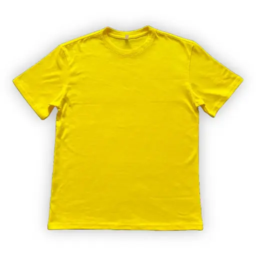 Eco friendly heavy duty - camiseta de caballero cuello redondo (color sólido)