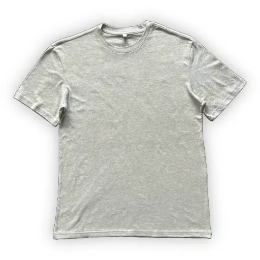 Eco friendly soft - camiseta de caballero cuello redondo (color heather)